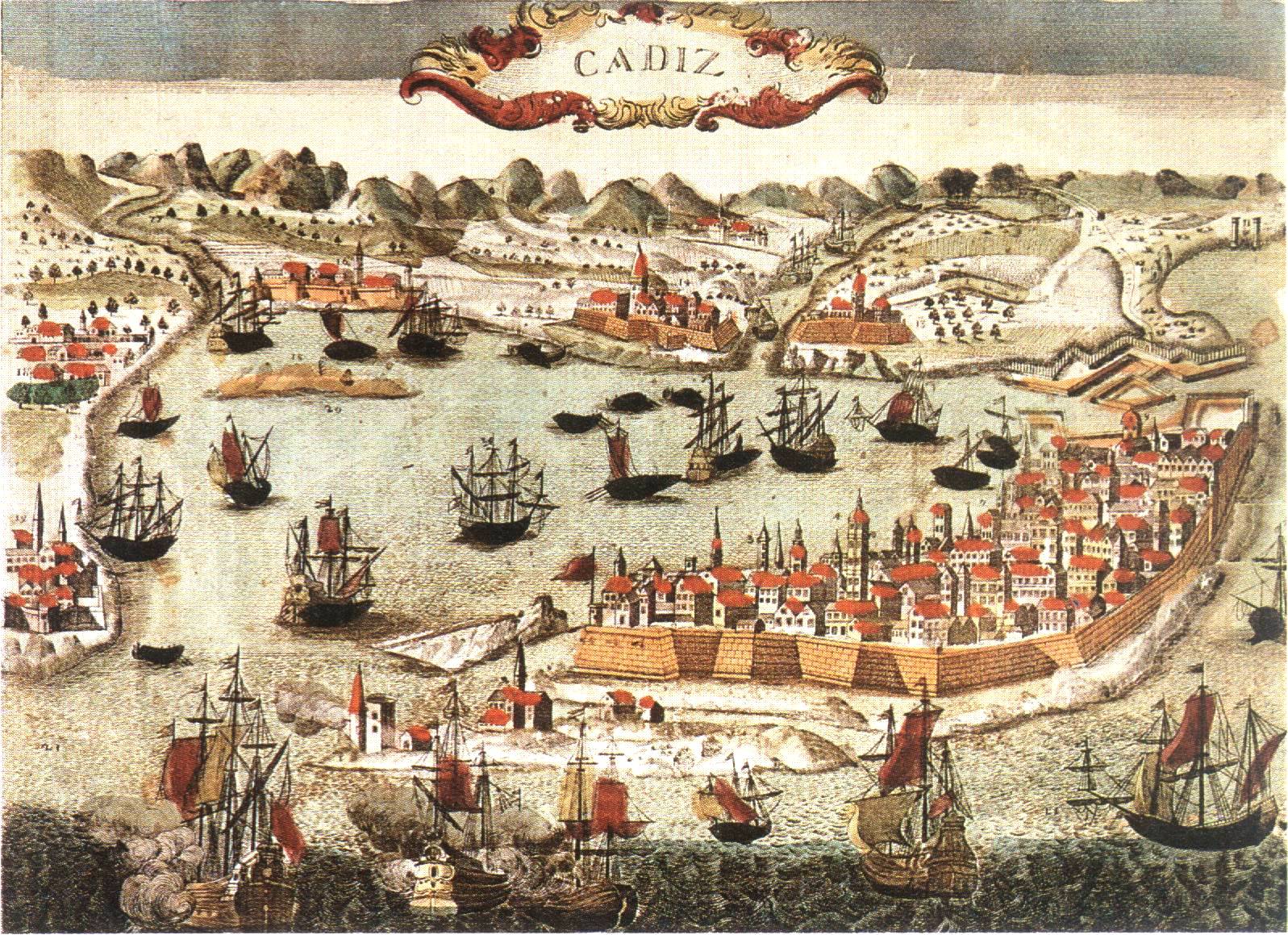 El tornado de Cádiz de 1671